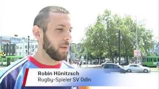 preview picture of video 'Beachrugby an der Goseriede: Ausblick auf den Hannover City Cup 2014 Summer Edition'