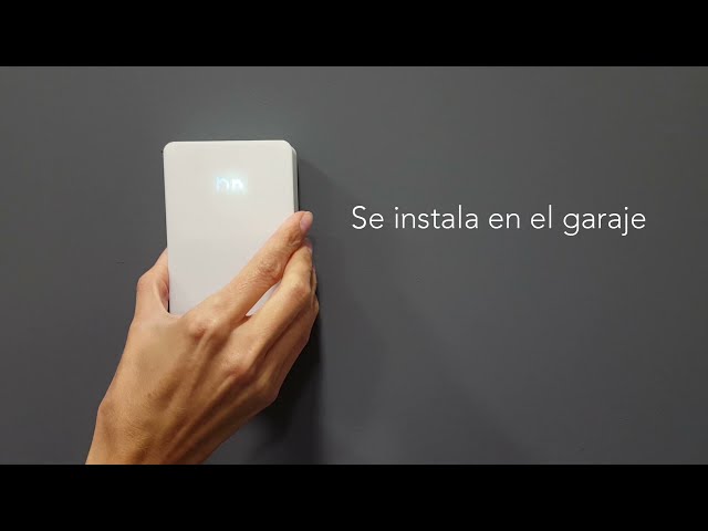 Homyhub Starter Kit Sistema de Apertura de Garaje WiFi video