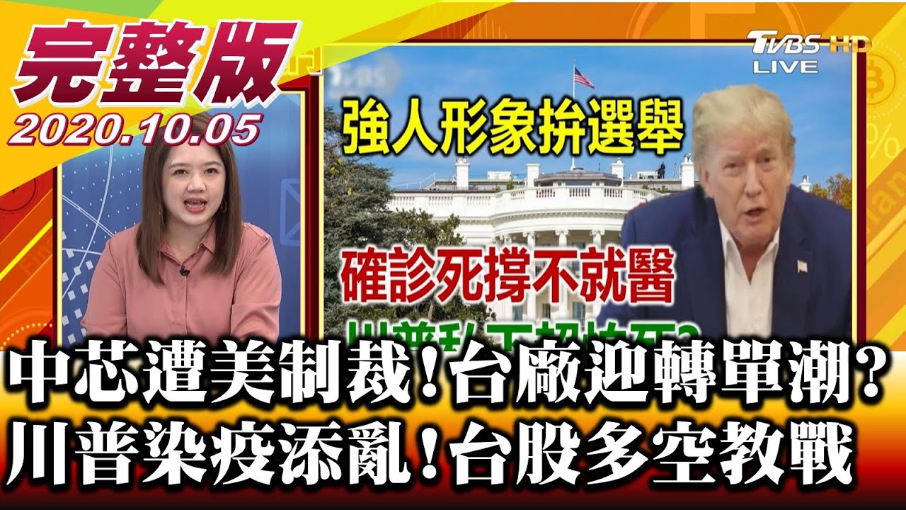 川普染疫10月驚奇！股市逢低布局？ 財經專家說：看這指標進場