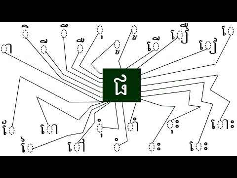 Cambodian Consonant #22 | Letter ផ | អក្សរ ផ