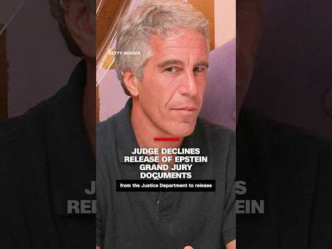 法官拒絕公開愛潑斯坦大陪審團文件 (Judge declines to release Epstein grand jury documents)