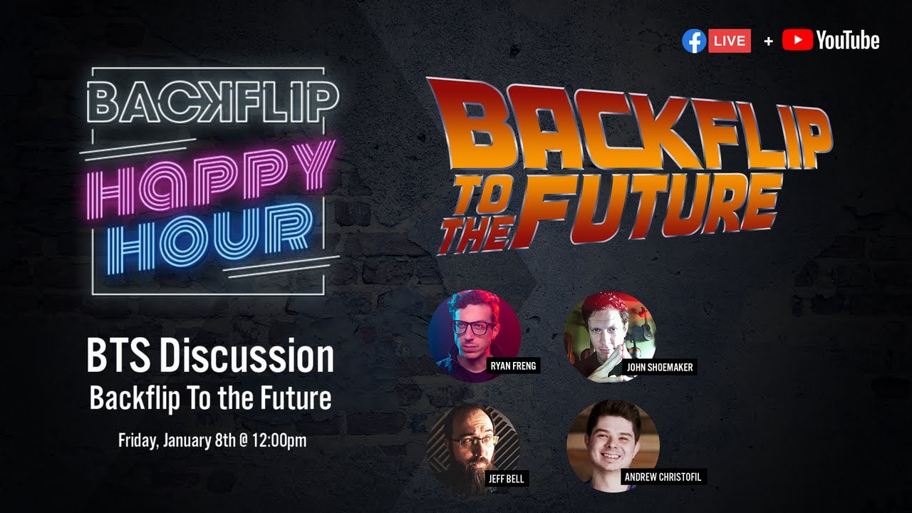 Backflip to the Future BTS - Happy Hour