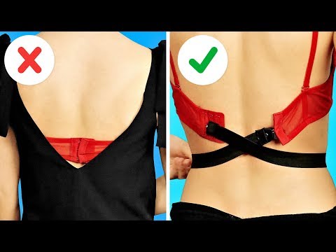 25 SIMPLE CLOTHING HACKS THAT WILL SAVE YOU FROM EMBARRASSING MISHAPS