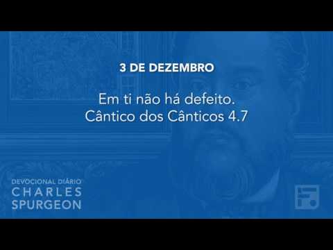3 de dezembro - Devocional Diário CHARLES SPURGEON #337