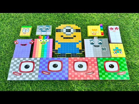 Looking for Numberblocks Puzzle Tetris NEW 836 Space ASMR! Numberblocks Satisfying Video