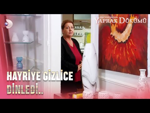 Hayriye, Gizlice Oğuz ile Leyla'yı Dinledi.. - Yaprak Dökümü 163. Bölüm