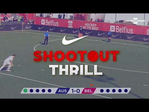 Shootout Thrill: Belgium vs Australia | #FIHProLeague | #Hockey | #paris2024