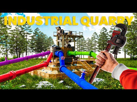 Industrial HQM Quarry Duo Takeover - Rust Story
