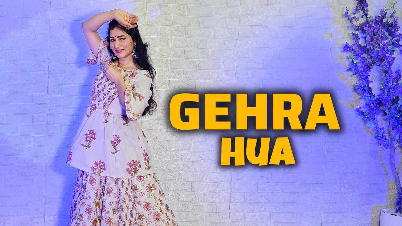 GEHRA HUA | Dance Video | Dhurandhar | Vartika saini Choreography | Easy classical dance steps