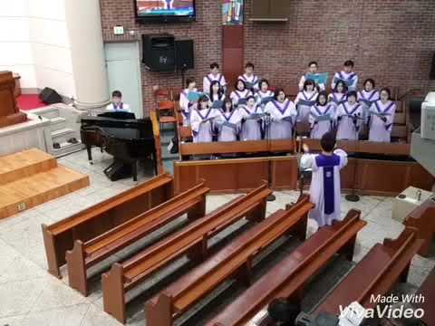 2017-1203 신답교회 주일2부예배 데이빗성가대 /“주님”/작곡:michael W. Smith , 지휘:이재권 , 반주: 이태동