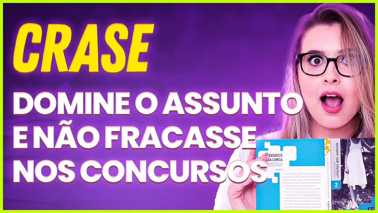 CRASE: O SEGREDO PARA GABARITAR AS PROVAS! - Professora Pamba