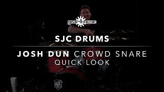 Video thumbnail for SJC Drums Josh Dun Crowd Snare | Gear4music Demo by Gear4music Guitars