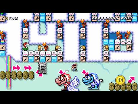 ♪ SKY HIGH (40s) (Super Mario Maker 2)
