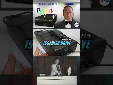 Commodore 1551 Floppy Disk Drive #commodore #retrocomputing #floppydisk #floppydrive #vintage