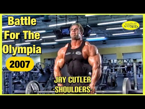 JAY CUTLER -SHOULDER WORKOUT- (2007) BATTLE FOR THE OLYMPIA DVD