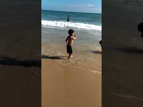 Aarav's UK Beach Time