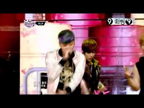 [130418] M.I.B (엠아이) - Nod Along! (끄덕여줘!) @ MNet MCountdown