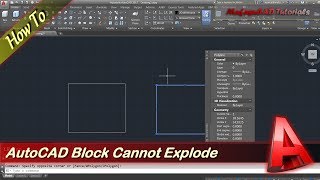 Solve Autocad Block cannot Be Exploded
