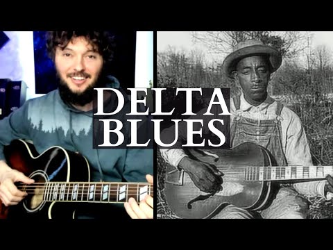 Fred McDowell Delta Blues (I Heard Somebody Call) Guitar Lesson