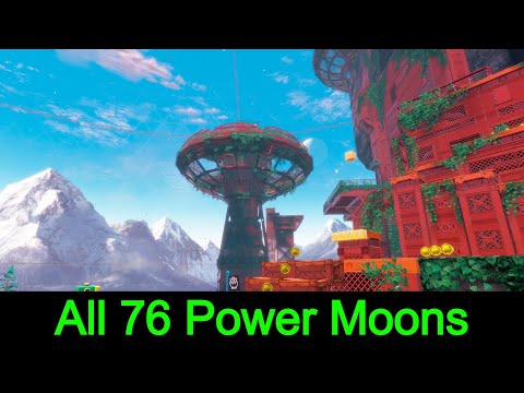 All 76 Wooded Kingdom Power Moons in Super Mario Odyssey