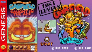 Garfield: Caught in the Act - The Lost Levels (found SEGA Channel exclusive levels) [Sega Genesis]