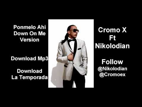 Cromo La X & Niko Lodian - Ponmelo Ahi