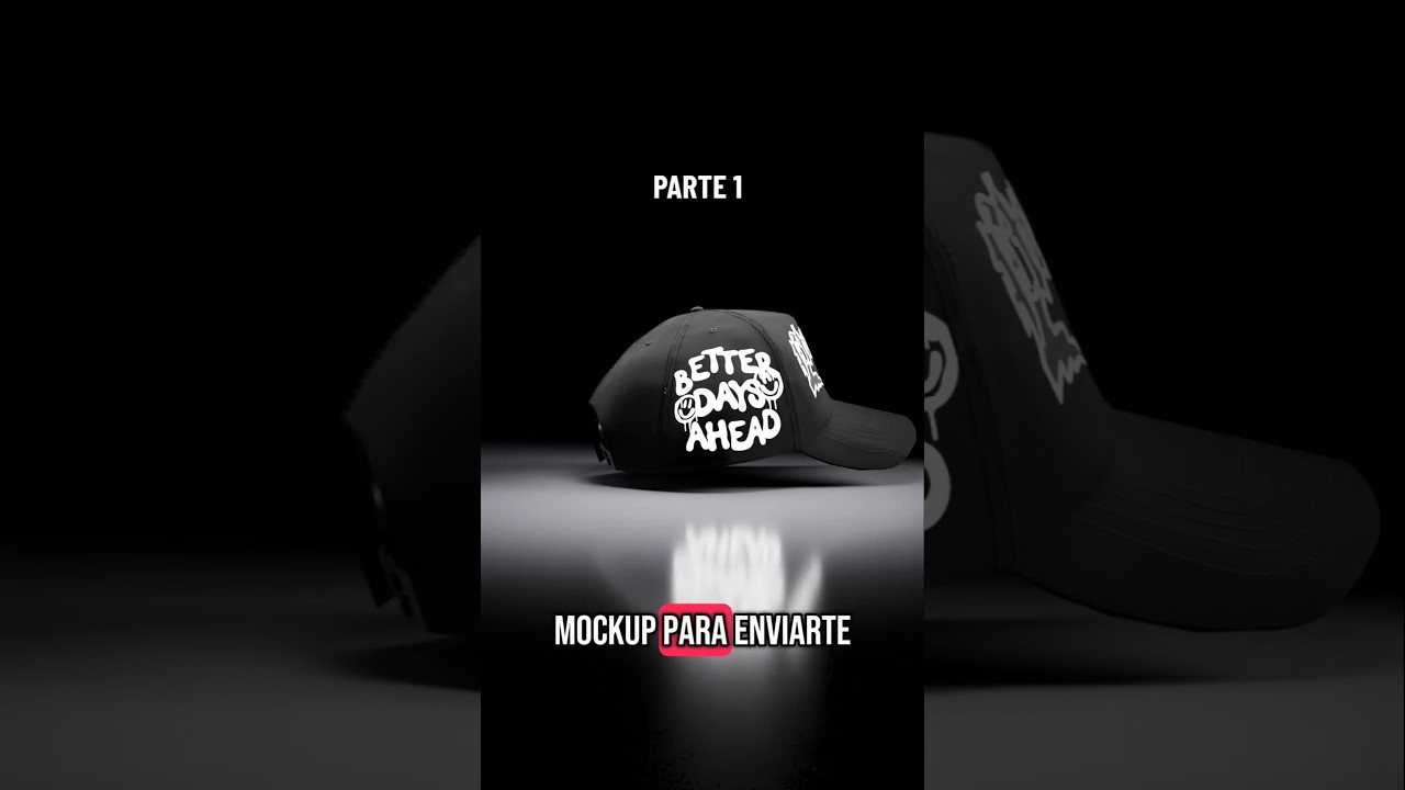Mockup 3D Disponible! #mockup #blender #hat #gorra #template