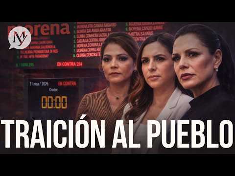 Tres morenistas votan contra la Reforma Electoral ¿quiénes son?