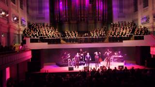 Rock Choir &amp; G4 sing You&#39;re The Voice at Birmingham Town Hall (05/04/15)