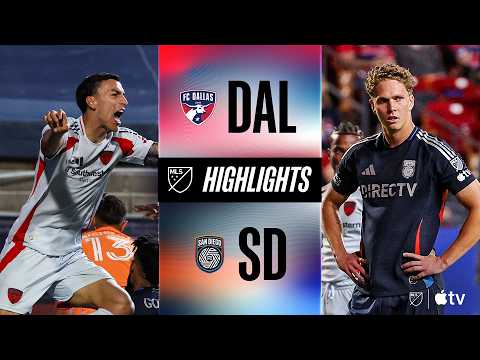 FC댈러스 VS 샌디에고 3:3 MLS 스포츠하이라이트