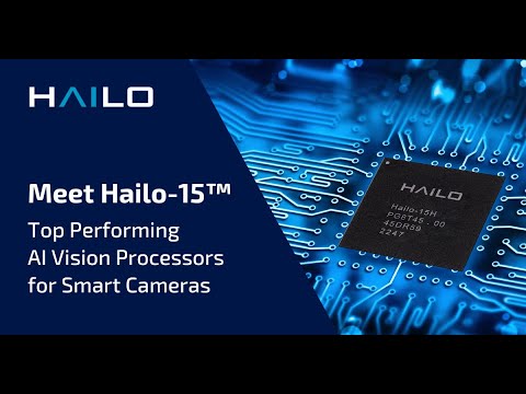 Hailo-15™ Vision Processors – Unprecedented AI Performance in a Camera Power Envelope logo