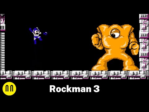 [NES] Rockman 3 - Full Playthrough No Death No Damage