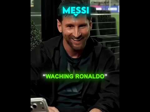Messi a voulu imiter Ronaldo… Mais regarde la suite ! 😳 #cristianoronaldo #messi