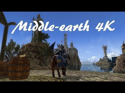Middle-earth 4K   Blackroot Vale, Havens of Belfalas in Western Gondor, LOTRO
