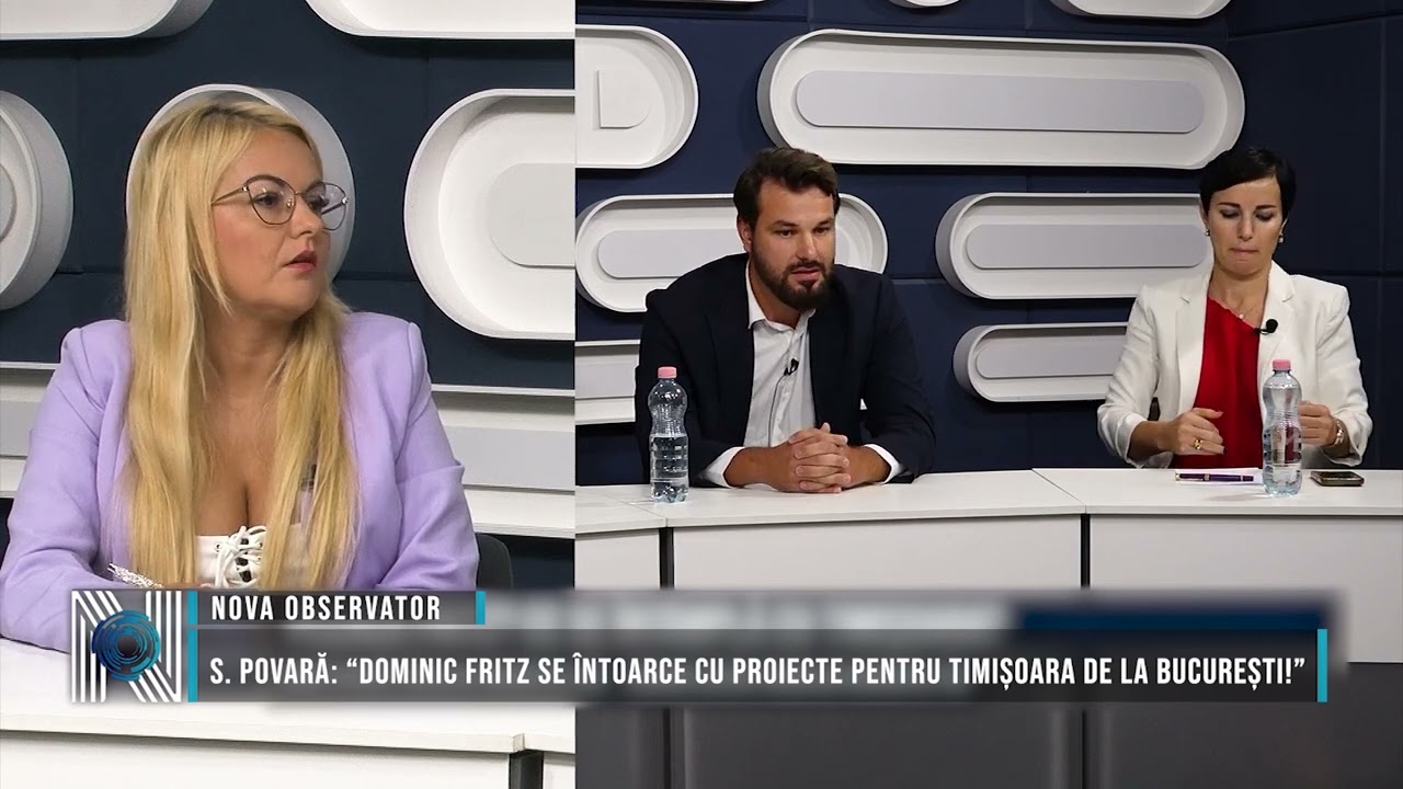 S. Povară: “Dominic Fritz se întoarce cu proiecte pentru Timișoara de la București!”