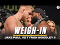 Things Get Heated at Jake Paul vs Tyron Woodley 2 Weigh In | CBS Sports HQ