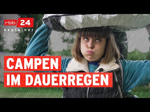 Regen-Juli: Wenn der Urlaub ins Wasser fällt | rbb24 explainer