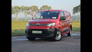 Camião furgão < 3.5t Citroen BERLINGO 1.2 XL 130 AUT.  34 dkm | Imagem 2 - Autoline