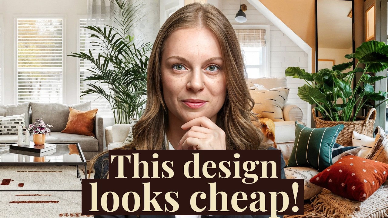 5 Design Choices That Make Your Space Look Cheaper