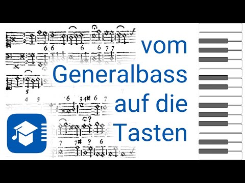 vom Generalbass zum Klaviersatz
