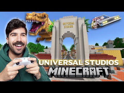 Sly Land at Universal: Minecraft JAWS & BTTF