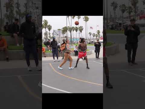 When Nerd Tries Basketball 😱 #basketball #streetball #professor #nba #shorts