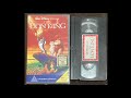 Opening Closing To The Lion King 1995 VHS