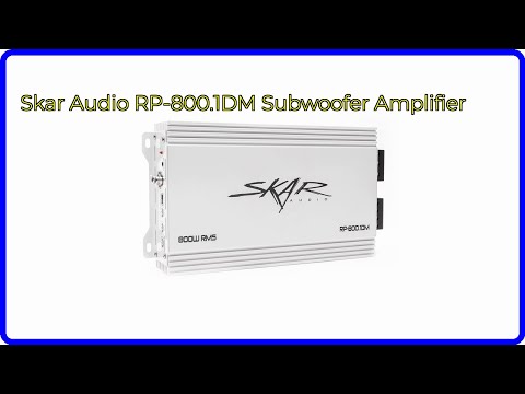 REVIEW (2026): Skar Audio RP-800.1DM Subwoofer Amplifier. ESSENTIAL details.