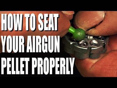 How to load an airgun pellet properly