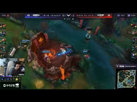 GENG Peanut is smurfing! Caedrel LCK Co stream week 3 day 4