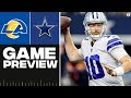 Rams at Cowboys Preview: Cooper Rush tries to keep Dallas win streak alive | CBS Sports HQ