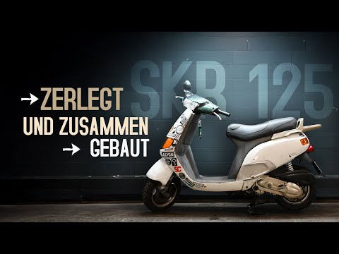 Piaggio SKR 125 Auseinander und wieder Zusammen (Mit Untertiteln🎬 With Subtitles)