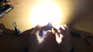 Solar H8-H11-H16 12/24V 50W 5000Lm 6500K CSP3570 8511S2 - відео 1