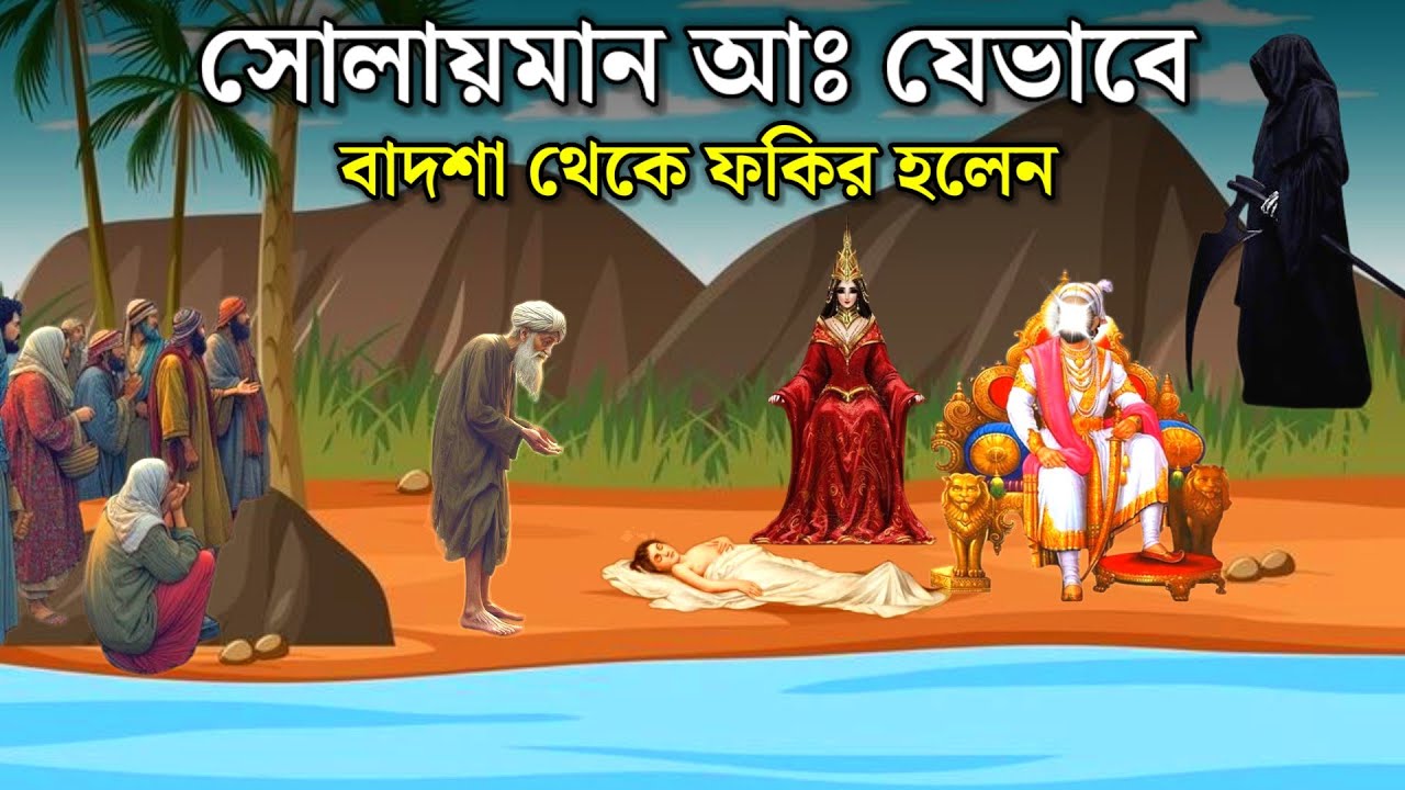 হযরত সোলায়মান আঃ এর বিস্ময়কর জীবনী | নবী সোলায়মান আঃ এর কাহিনি | ইসলামিক কাহিনী | ইসলামিক ভিডিও